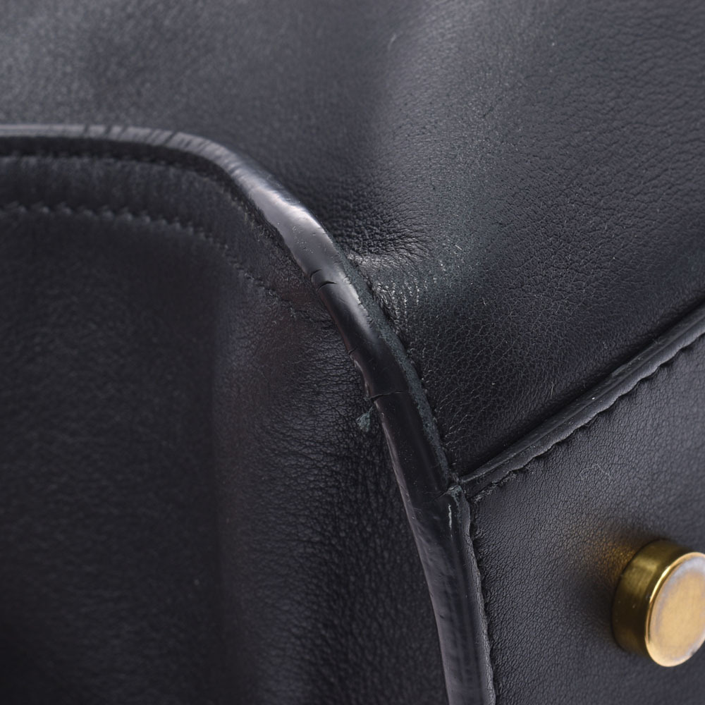 SAINT LAURENT Cabas Black Calfskin Bag - Picture 8 of 11